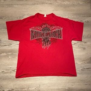 Nickelback Concert Tour T-Shirt Dark Horse 2009 Double Sided Men’s Size XL